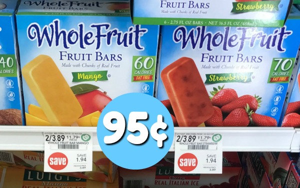 New Redplum Coupons To Print - Whole Fruit Bars Just 95¢ At Publix