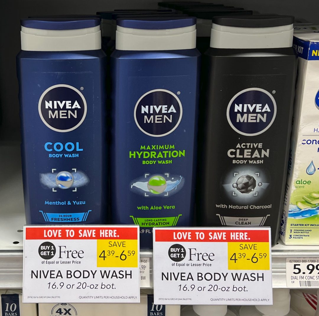 Nivea Mens Body Wash As Low As 1 20 At Publix Womens Body Wash Just