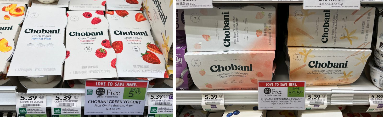 Chobani Greek Yogurt 4 Packs Just 2 20 At Publix 55 Per Cup