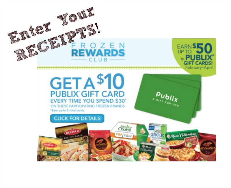 Time Is Running Out To Earn Publix Gift Cards In The Frozen Rewards Club