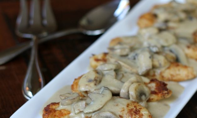 Dijon Chicken With Mushrooms