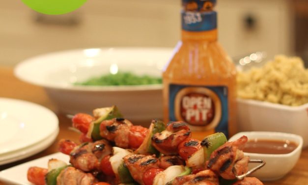 Open Pit Sweet & Tangy Barbecue Chicken Kabobs