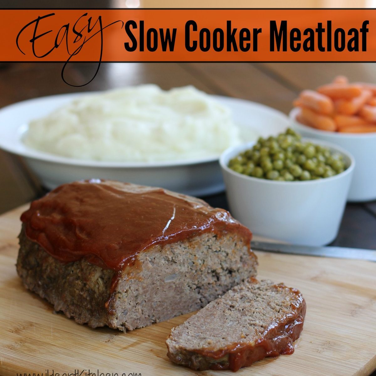 Easy Slow Cooker Meatloaf