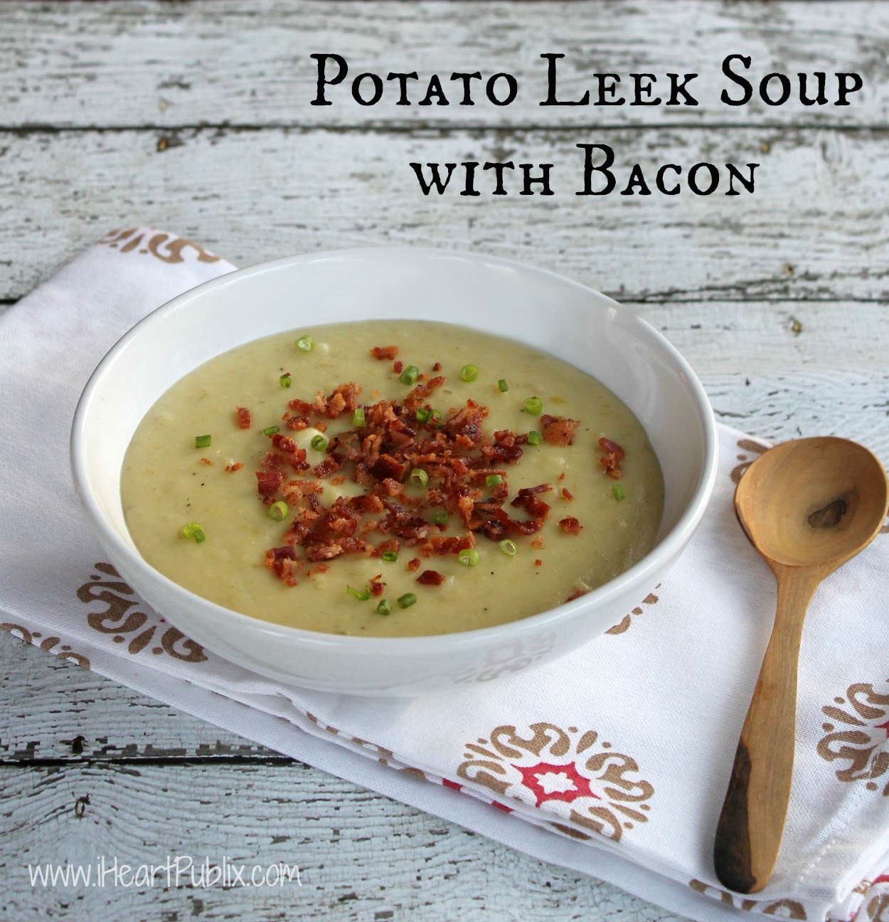 Potato Leek Soup With Bacon Easy Delicious With Farmland Bacon