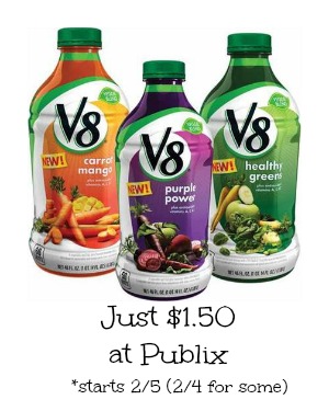 v8 juices coupons