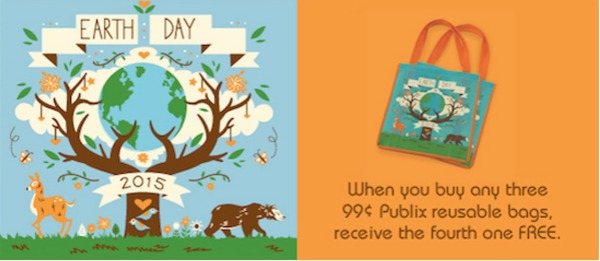 Publix Reusable Bags Buy Three Get One Free