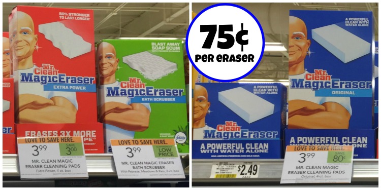 Great Deal On Mr. Clean Magic Erasers At Publix - As Low ...