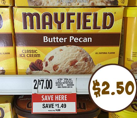 Mayfield Ice Cream Just 2 50 At Publix