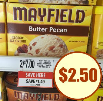 Mayfield Ice Cream Coupon I Heart Publix