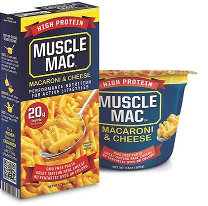 Enjoy Great Taste & High Protein With Muscle Mac Macaroni & Cheese ...