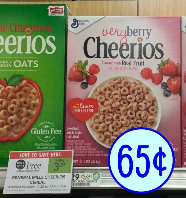 General Mills Very Berry Cheerios Cereal - Just 65¢ At Publix