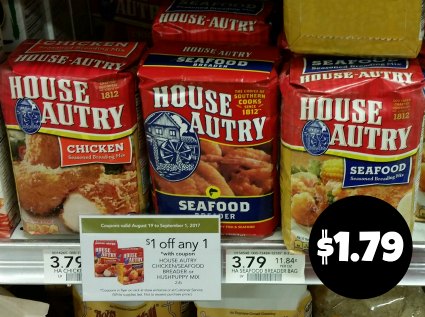 House Autry Chickenseafood Breader Mix Just 179 At Publix