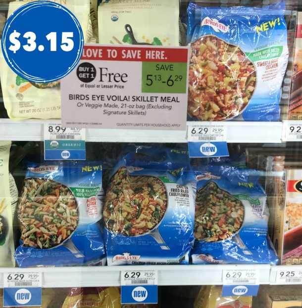 Amazing Deal On BIRDS EYE® Veggie Made™ Meals At Publix – Buy One, Get