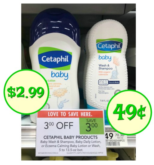 cetaphil baby wash and shampoo 13.5 oz