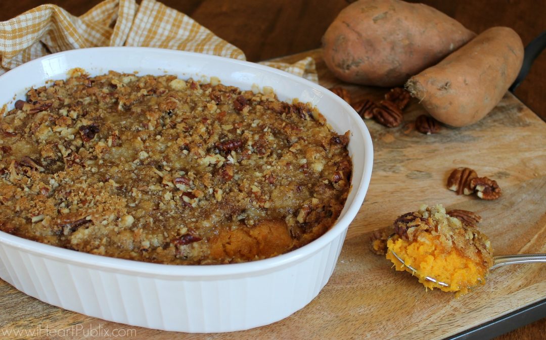 Southern Sweet Potato Casserole With Pecan Streusel - iHeartPublix