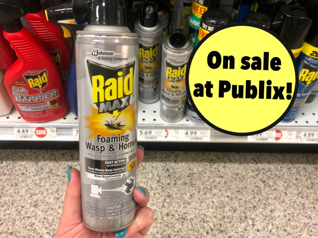 Save On RAID MAX® Foaming Wasp & Hornet Killer At Publix - iHeartPublix