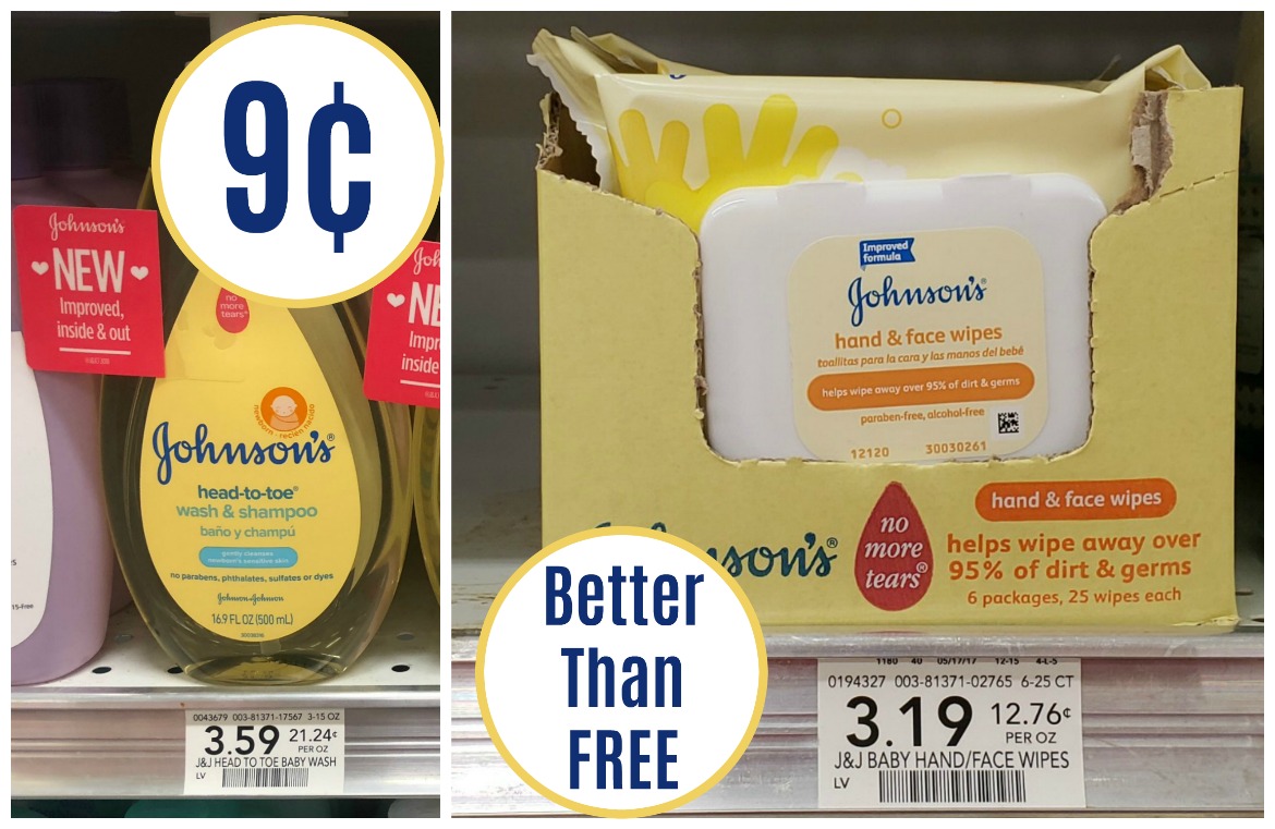 cheap johnson's baby products