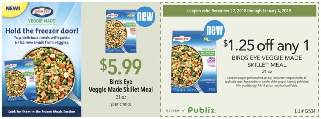 Stock Your Freezer With Your Favorite BIRDS EYE® Veggie Made™ Skillet