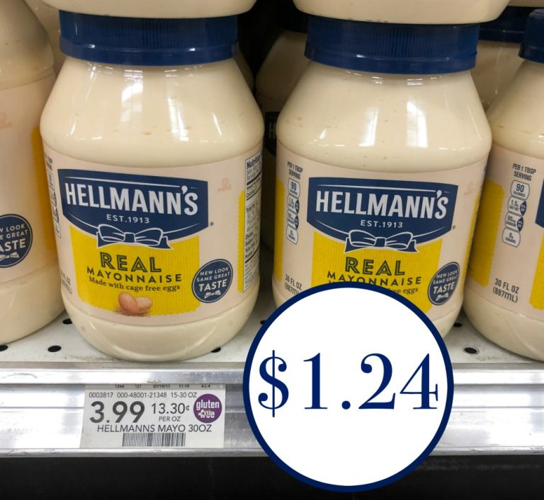 Amazing Deal On Hellmann’s Mayonnaise At Your Local Publix – Use It To ...