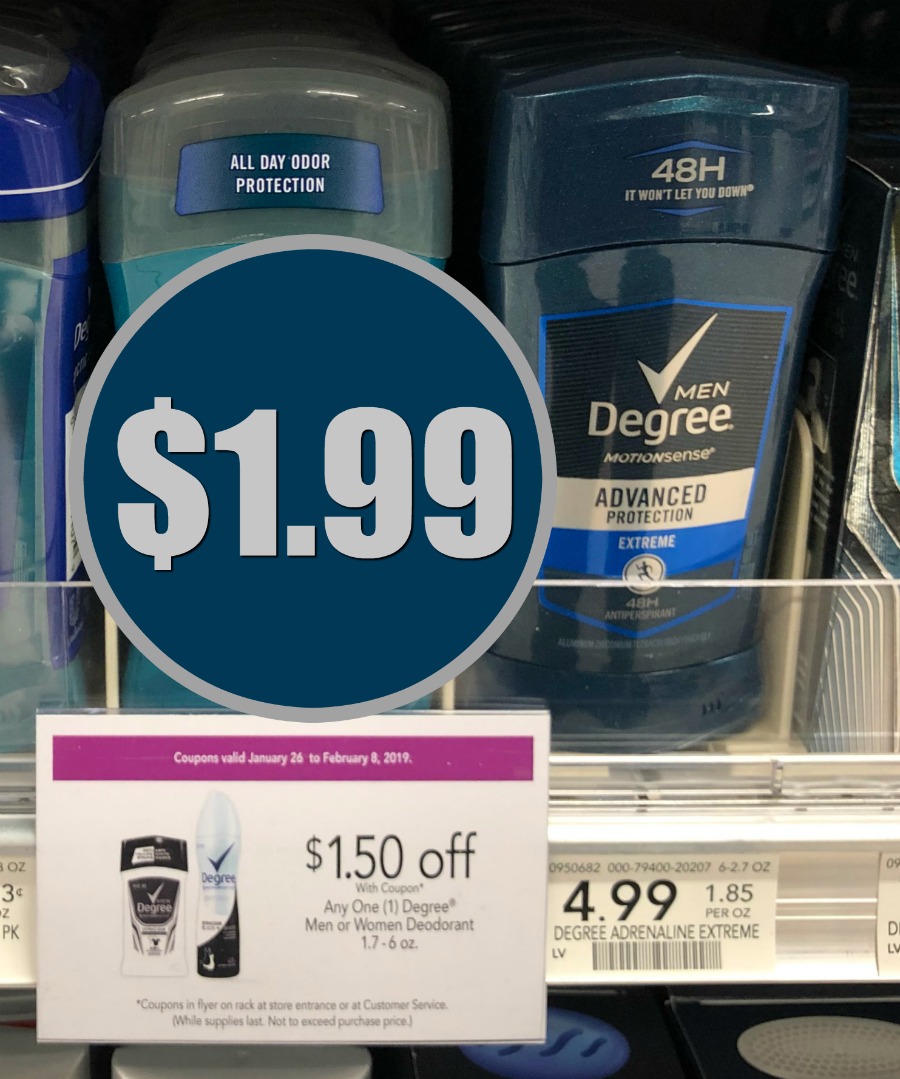 Fantastic On Degree Men® Advanced Protection Antiperspirant Products Available Now At Publix!