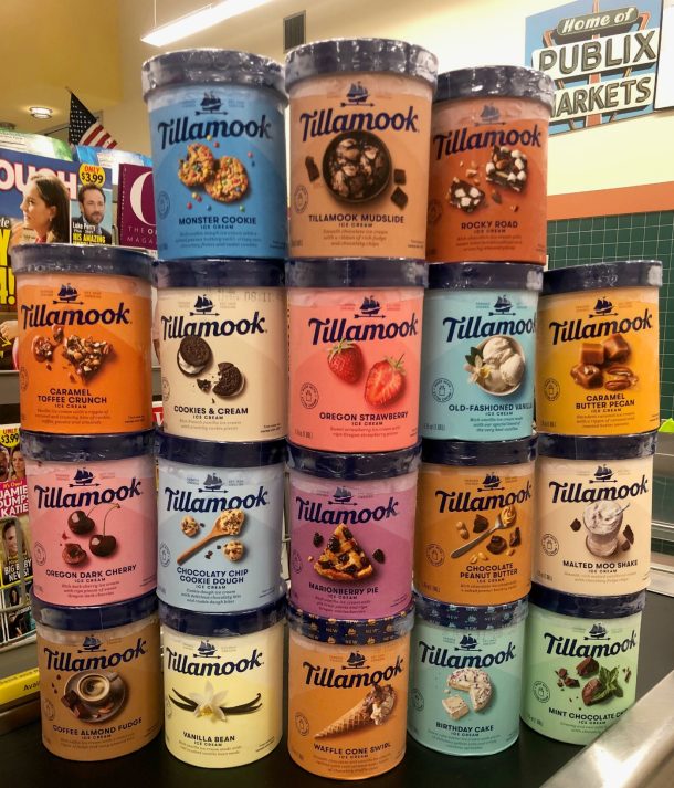 Find All Your Favorite Flavors Of Tillamook Ice Cream At Your Local Publix Eighteen Delicious