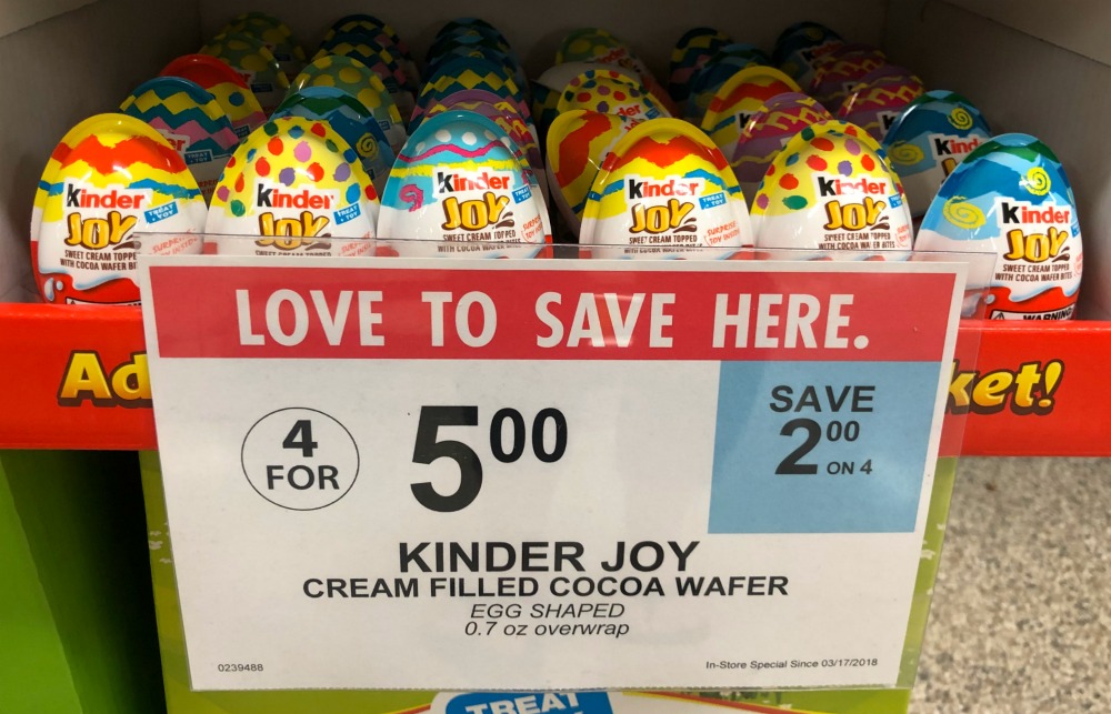 kinder joy toys list 2019