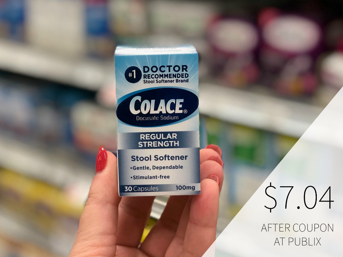 New Colace Stool Softener Coupon For The Publix Sale