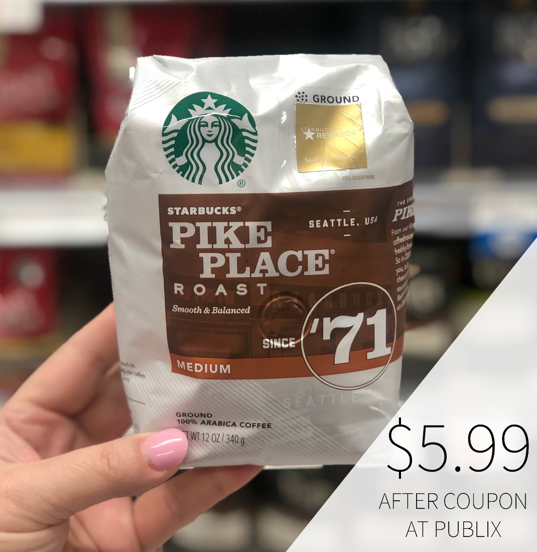 New Starbucks Coffee Coupon For The Publix Sale