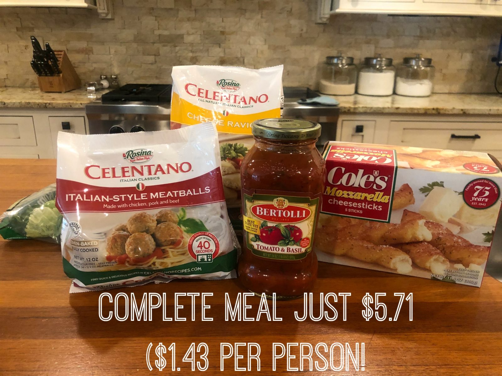 Complete Pasta Dinner For Under 1 50 Per Person Super Meal To Go With The Publix Ad