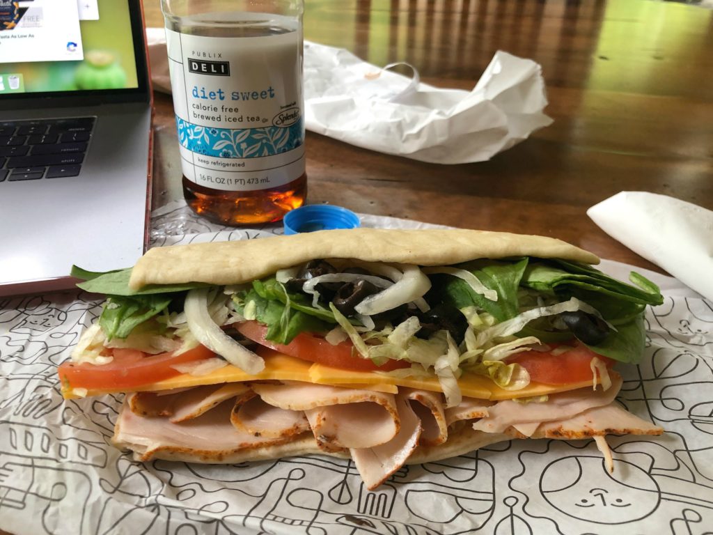 Try A Flatbread Sandwich From The Publix Deli And Roll Up A Softer