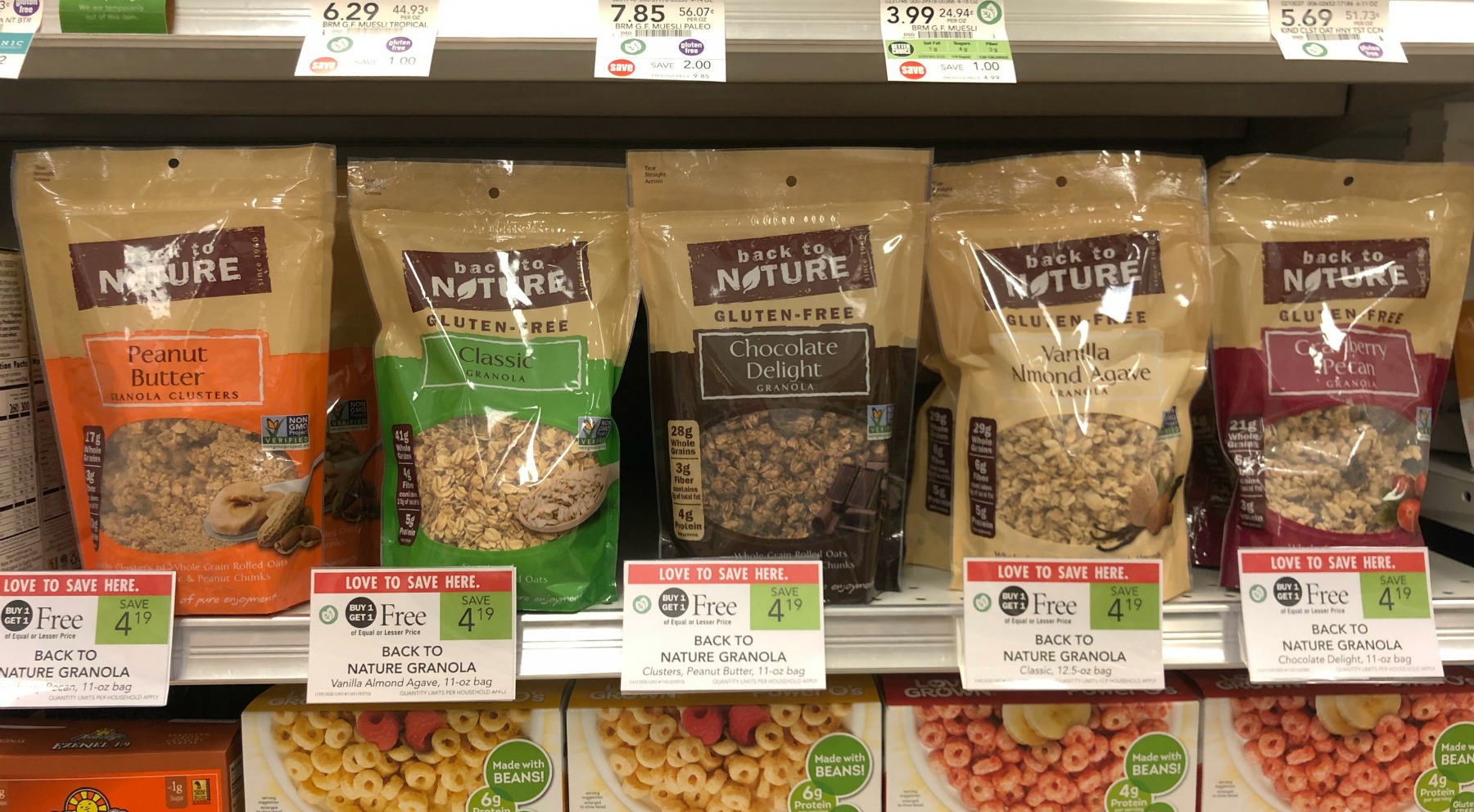 Super Deal On Back To Nature Granola This Week At Publix