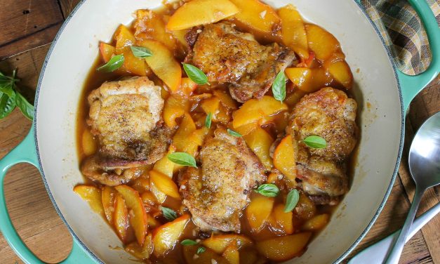 Sticky Peach Chicken – Super Meal To Go With The Sales At Publix