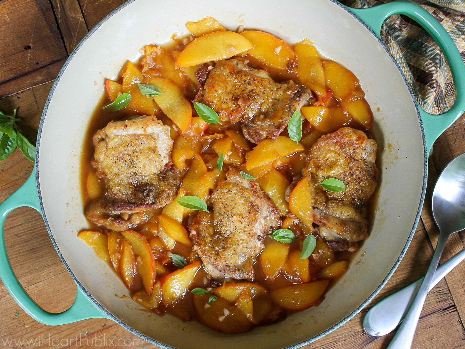 Sticky Peach Chicken - Super Meal To Go With The Sales At Publix