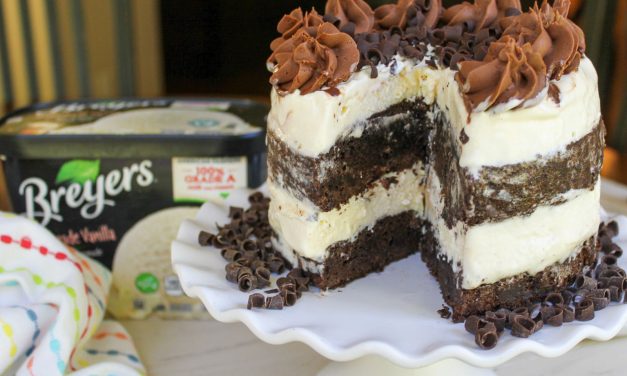 Serve Up A Brownie Ice Cream Cake At Your Next Gatherings – Save On Breyers Ice Cream Right Now At Publix