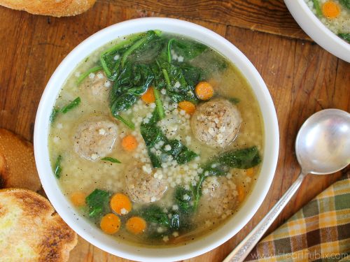 Easy Italian Wedding Soup – Perfect Meal For The Awesome Deal On Armour ...