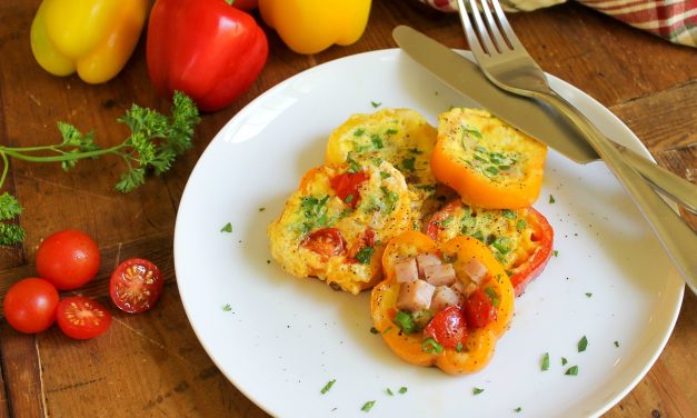 Mini Pepper Ring Omelets Made With Deliciously Sweet BellaFina™ Peppers