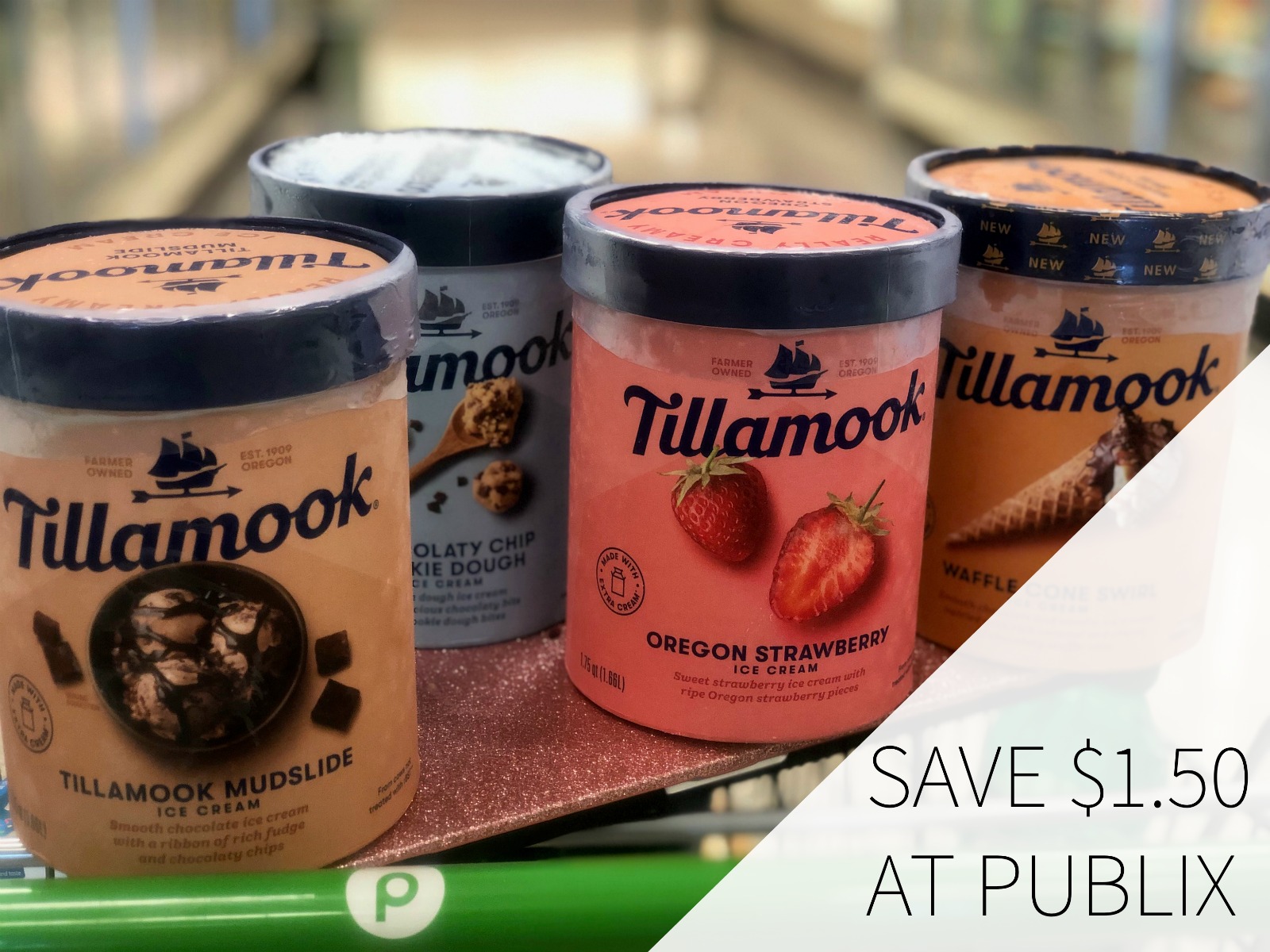 Enjoy The Rich, Creamy Taste Of Tillamook Ice Cream & Save $1.50 At Publix on I Heart Publix