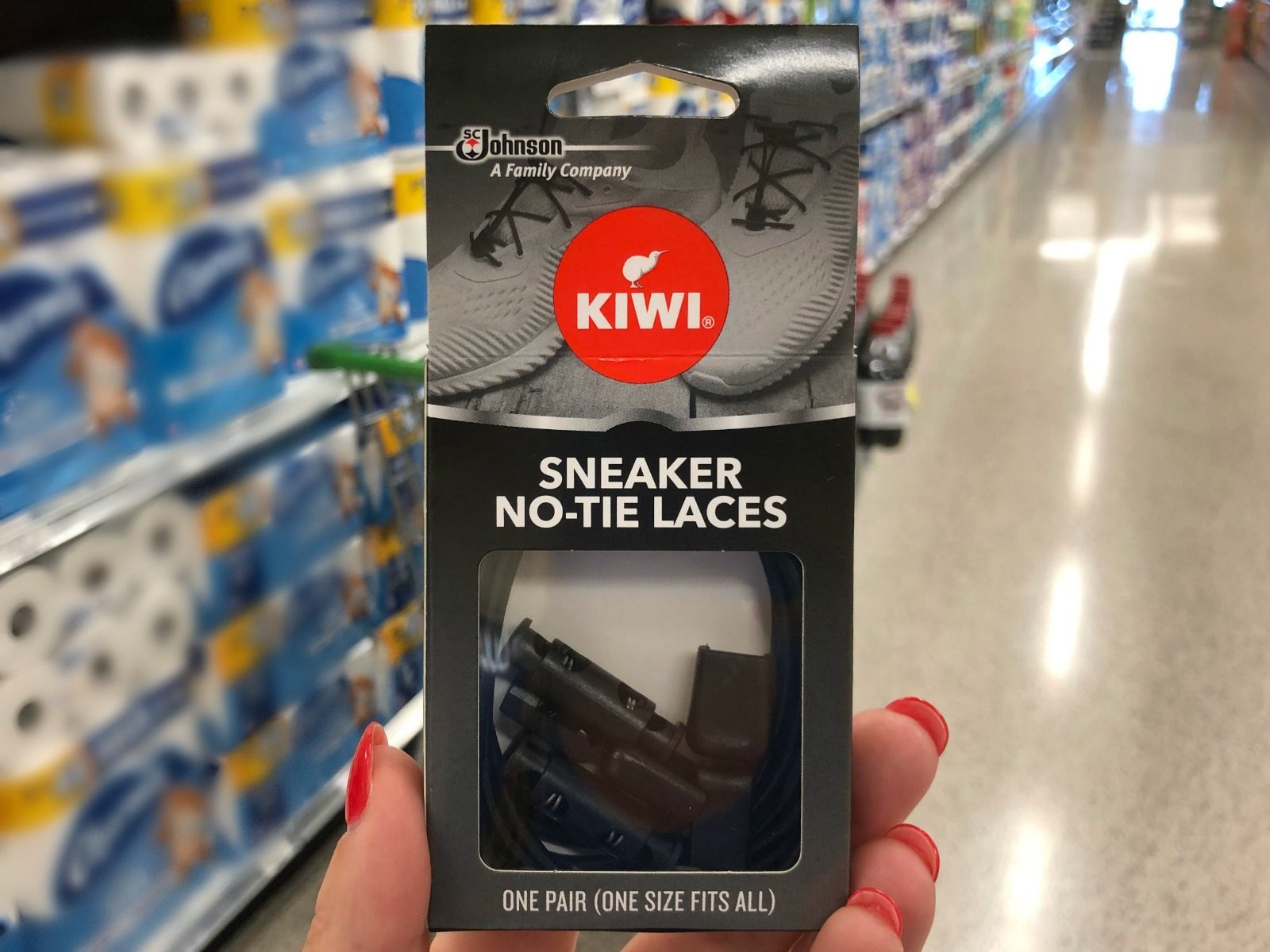 Package Of KIWI® Sneaker No-Tie Laces 