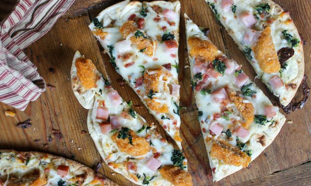 Chicken Cordon Bleu Flatbread -Super Meal To Go With The Sales At Publix