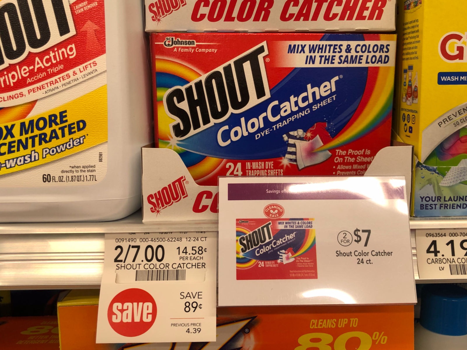 Shout Color Catcher Dye-Trapping Cloths