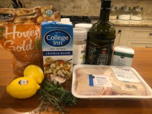 Greek Chicken Ingredients 1 300x225 
