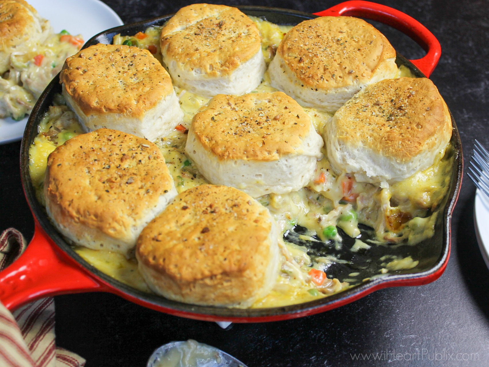 Easy Chicken Biscuit Skillet Super Meal To Go With The Sales At Publix