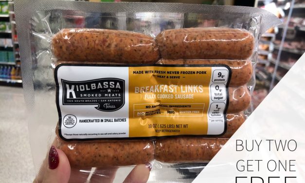 Time To Stock Up On Kiolbassa Breakfast Links – Buy Two, Get One FREE At Publix