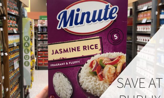 Pick Up Minute Instant Jasmine Rice And Save At Publix – Clip Your Coupon!