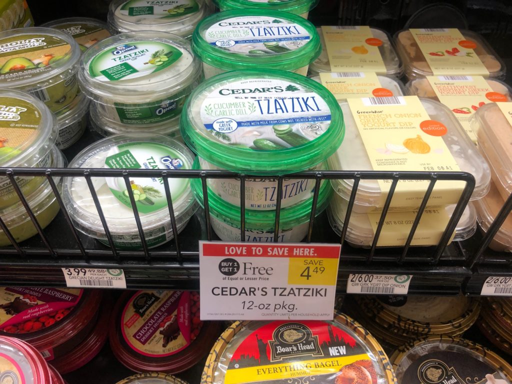 Cedar’s Tzatziki Yogurt Dip on I Heart Publix