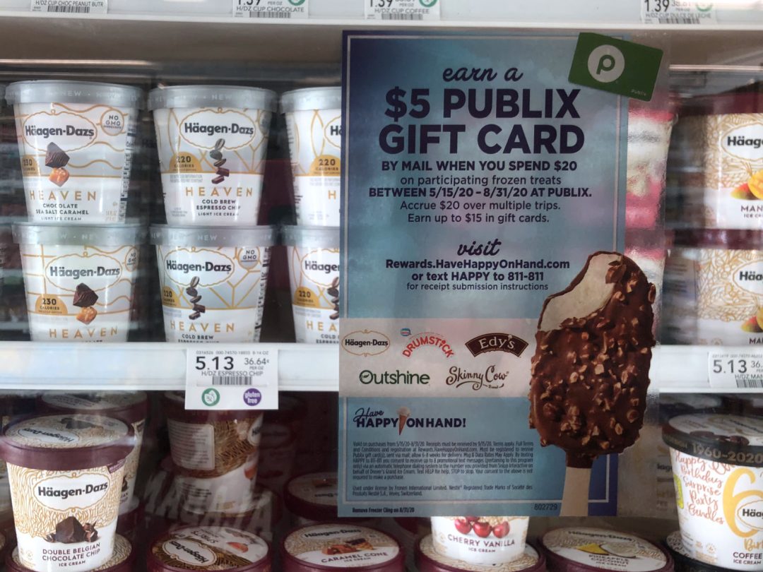 Last Chance To Earn Publix Gift Cards With The Have Happy On Hand Promo Offer Ends 8 31