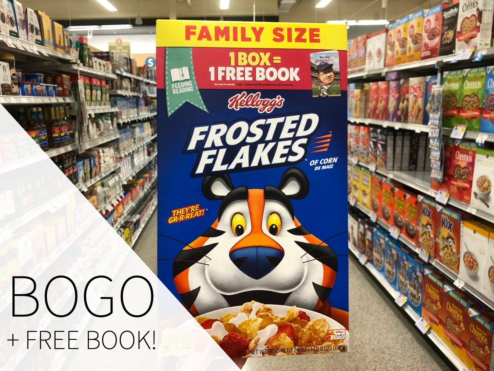 Get A Great Deal On Delicious Kellogg's Cereals & Get A Free Book With