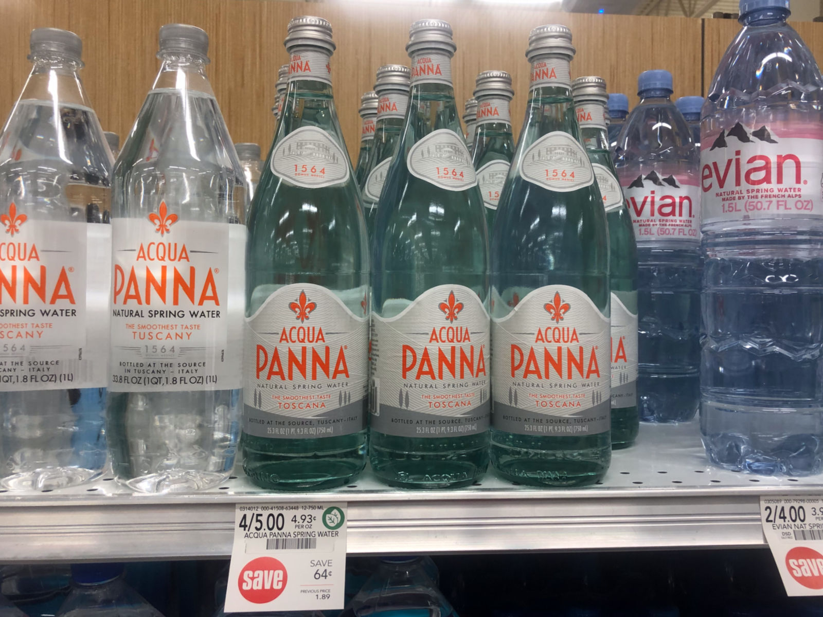 Acqua Panna Natural Spring Water Just 75 At Publix