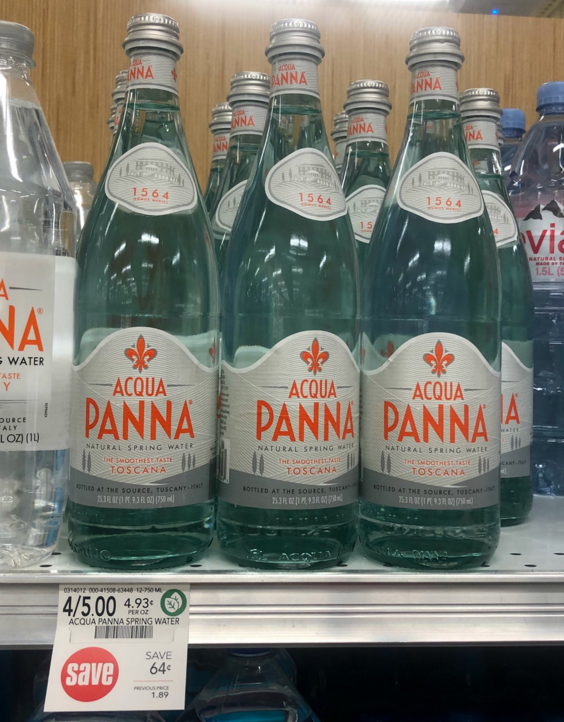 Acqua Panna Natural Spring Water Just 75