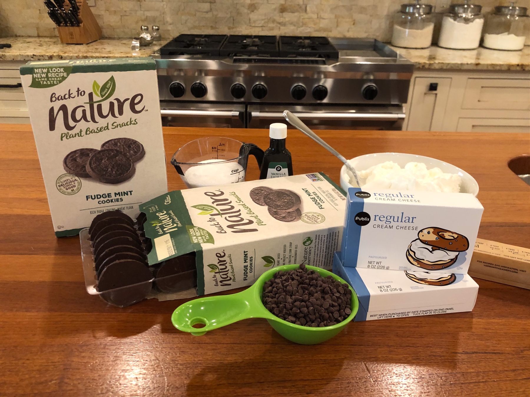 Try My Mint Chocolate Chip Cheesecake Squares Get Savings On Back To Nature Snacks At Publix